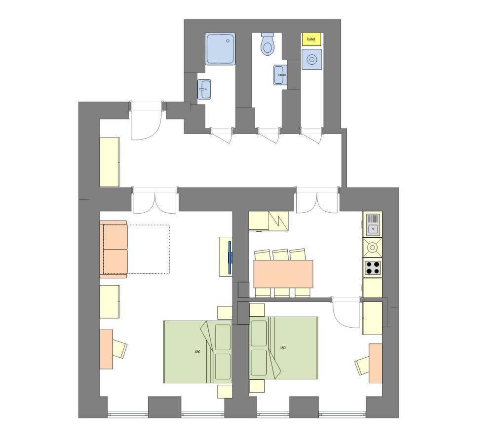 Modern And Spacious Apartments In City Center Praga Zewnętrze zdjęcie
